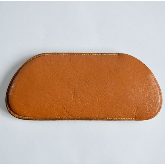 Vintage Polaroid Clip-On Sunglasses Green Glasses w/ Fidelity USA Case - Picture 4 of 6